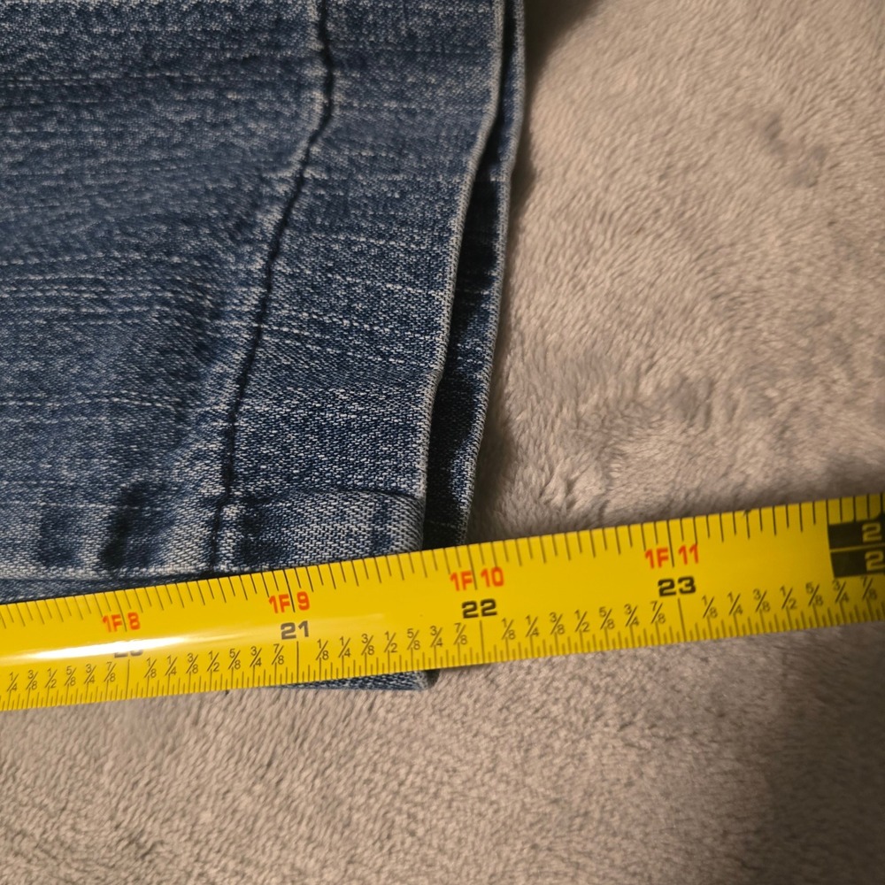 Riders by Lee Womens Stretch Wide Leg Crop Jeans Size 18M W38267E Medium Wash - Picture 2 of 7
